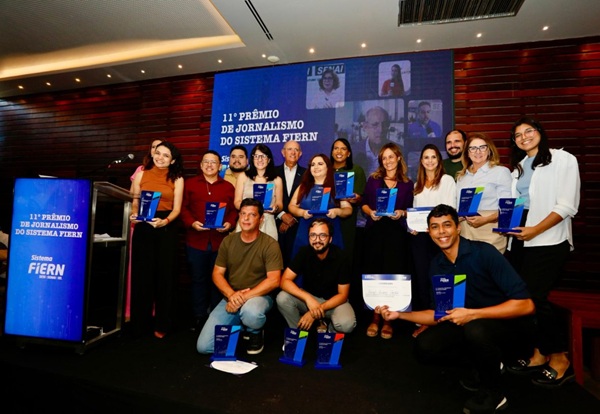 Prêmio de Jornalismo do Sistema FIERN prossegue com inscrições abertas; saiba como participar