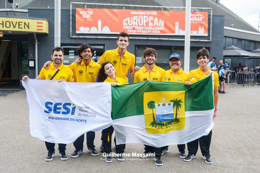 Robótica: SESI Bat Tech traz experiência e conexões internacionais na bagagem de volta de competição na Holanda