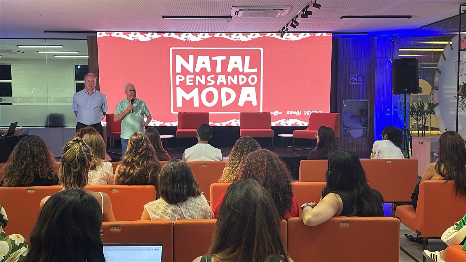 SENAI Moda RN participa de Meeting da Moda com estilista Isabela Capeto no Sebrae