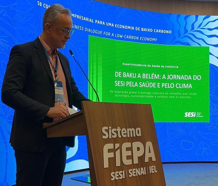 Na COP30, SESI apresenta soluções que conectam saúde e clima