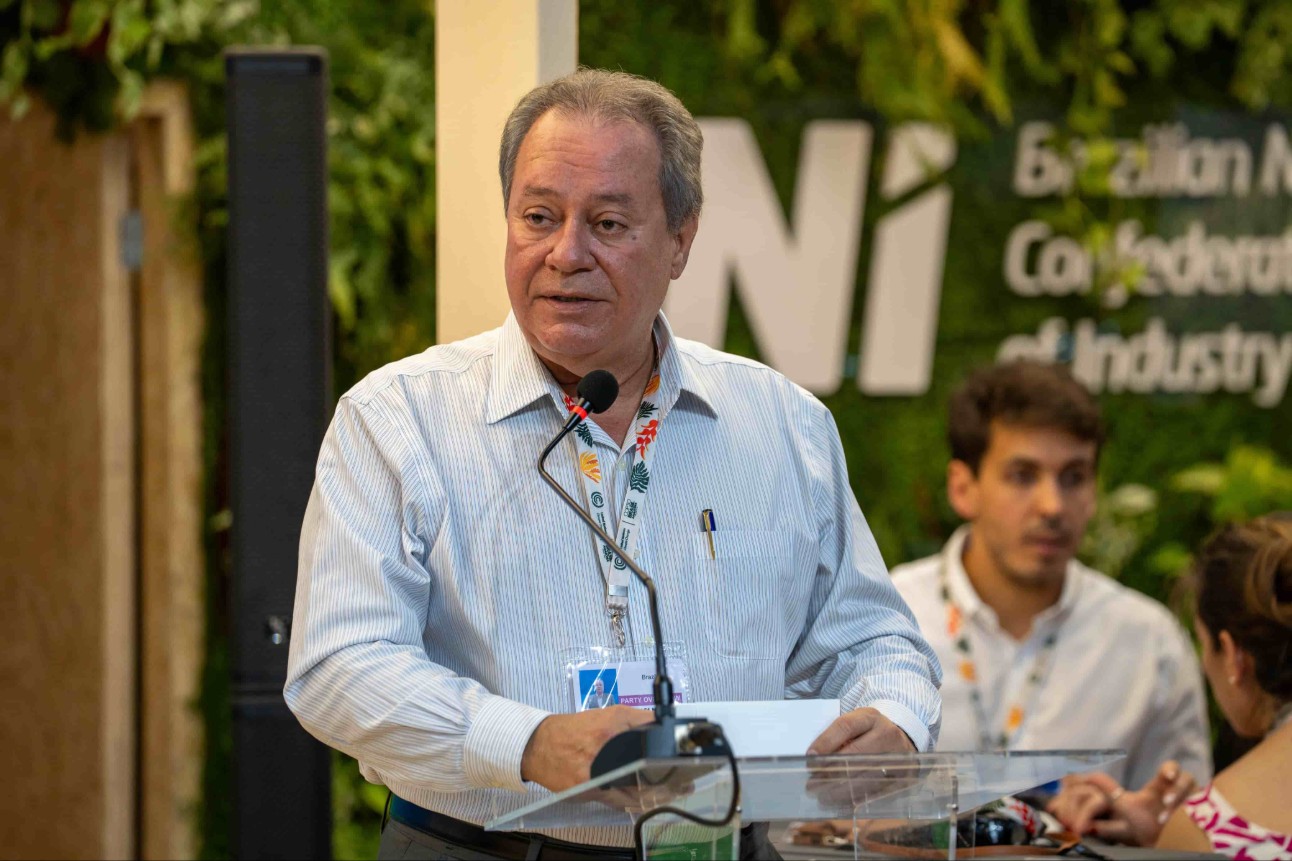 “O momento é de agir”, afirma Ricardo Alban na abertura do estande da CNI na COP30