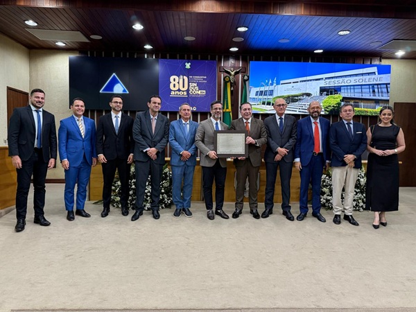 FIERN participa de sessão solene da ALRN em homenagem aos 80 anos do SINDUSCON-RN