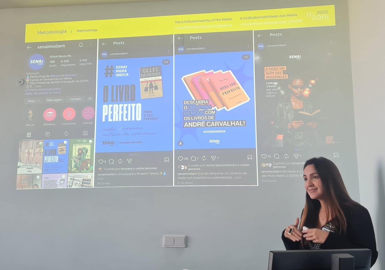 SENAI Moda RN participa da Conferência Internacional LIACOM, em Lisboa