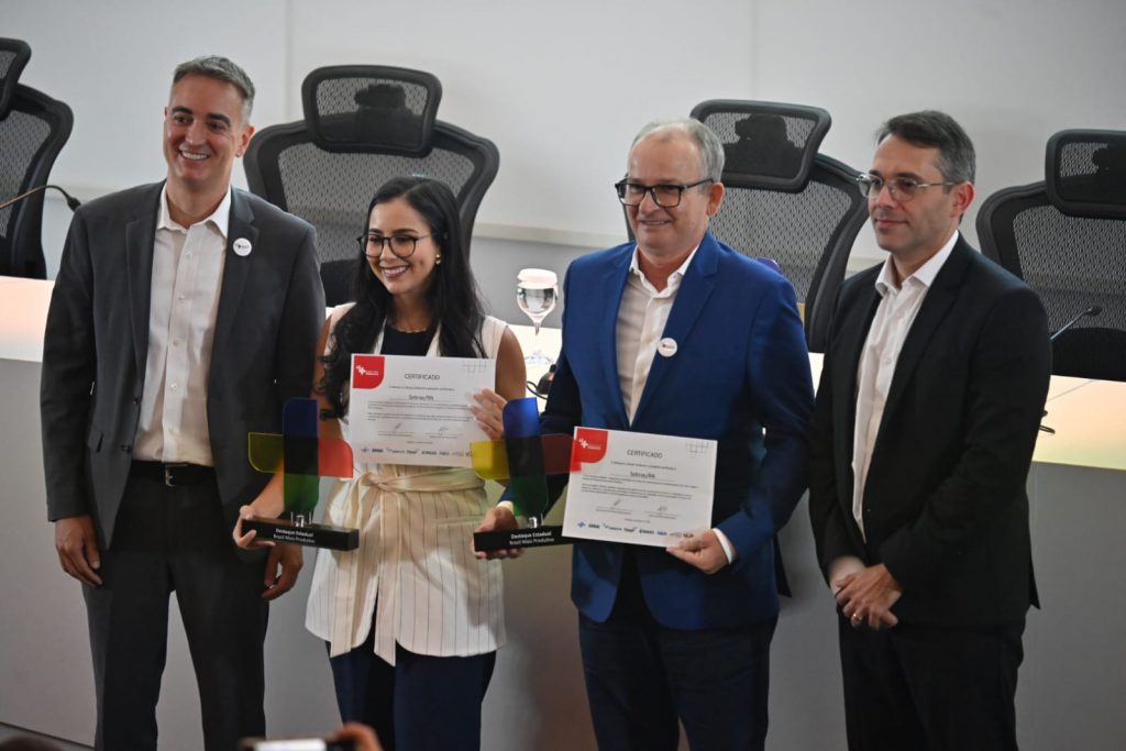 SENAI-RN recebe prêmio do Brasil Mais Produtivo por impulsionar produtividade das indústrias