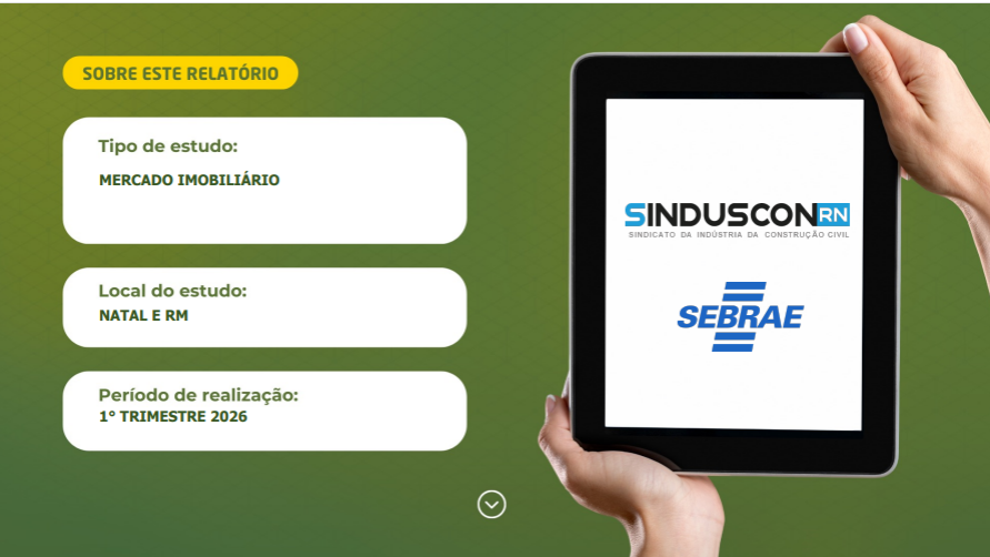 Mercado imobiliário de Natal registra alta nas vendas e valorização dos imóveis no primeiro trimestre de 2026