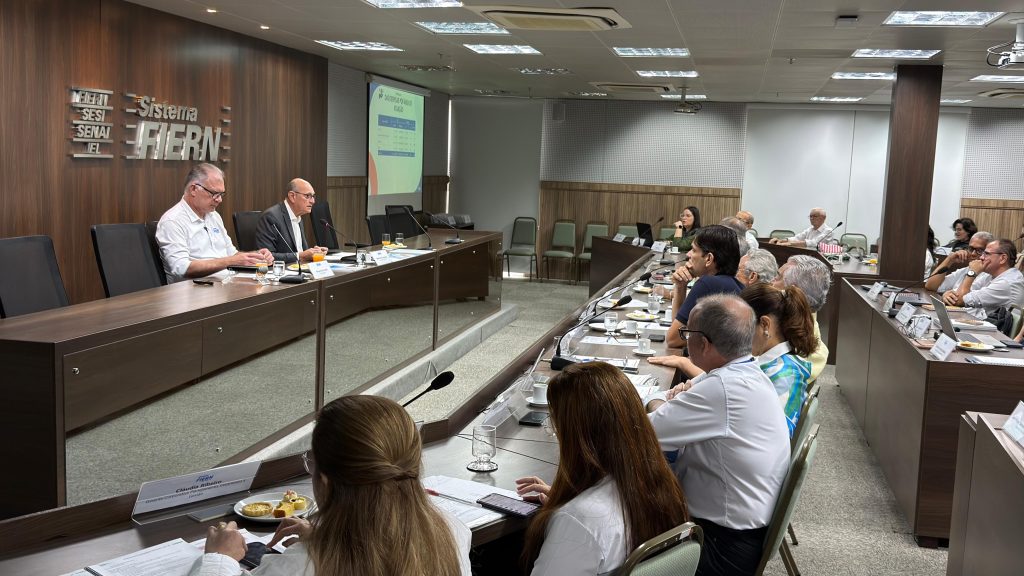 Reunião do Conselho do SENAI-RN destaca fortalecimento da indústria de transformação no Rio Grande do Norte