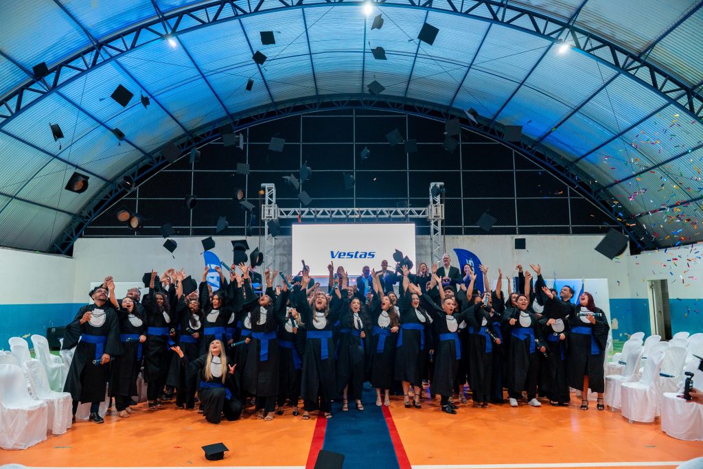 SENAI-RN e Vestas formam 70 jovens no curso Técnico em Eletromecânica em Lagoa Nova 