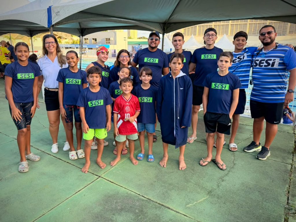 SESI Clube Natal conquista título geral na 2ª fase do Estadual de Natação 