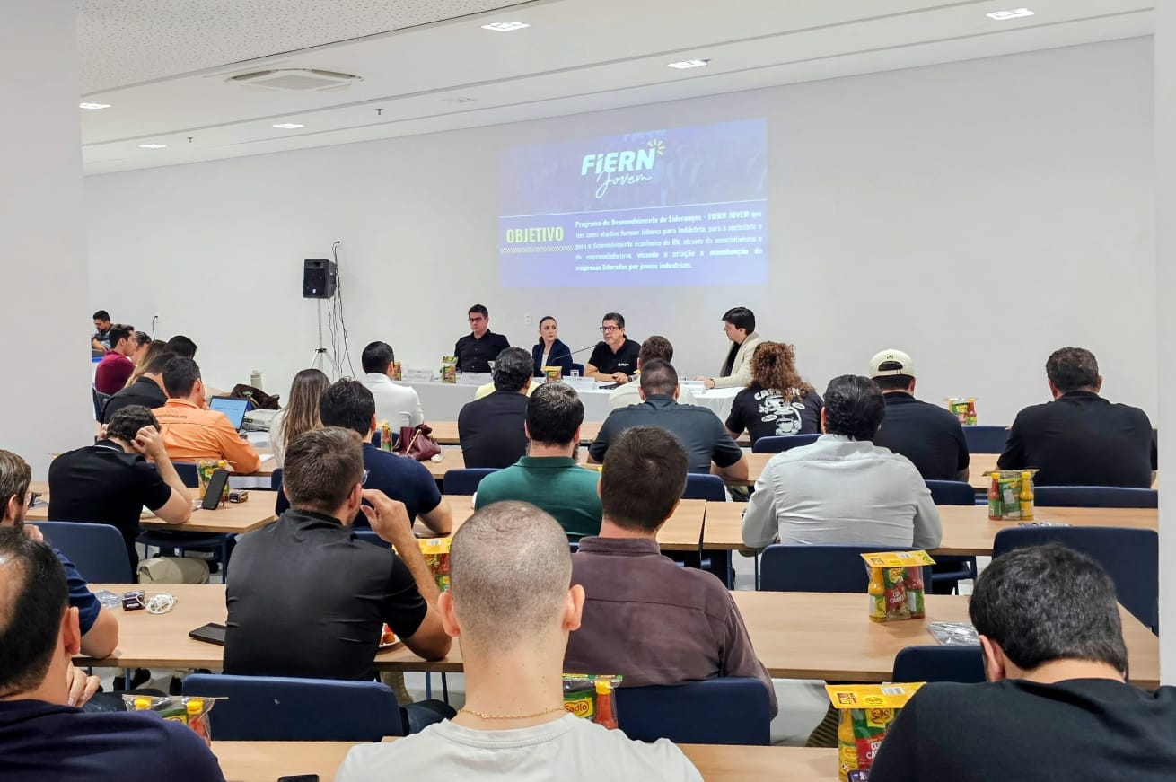 FIERN Jovem debate editais de inovação e uso estratégico da inteligência artificial na indústria