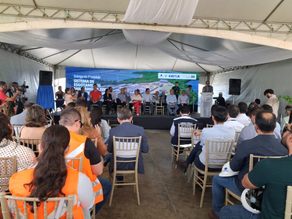 Sinduscon-RN participa da entrega da ETE Jaguaribe e destaca impactos para o desenvolvimento da Zona Norte