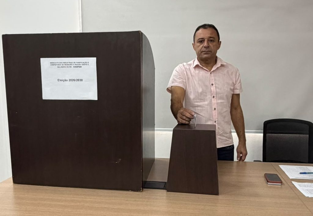 Industrial Euzébio Torres é eleito presidente do SINDPAM Mossoró para o mandato 2026-2030 