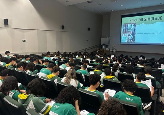 SESI Escola SGA utiliza cinema para estimular reflexão e habilidade de análise