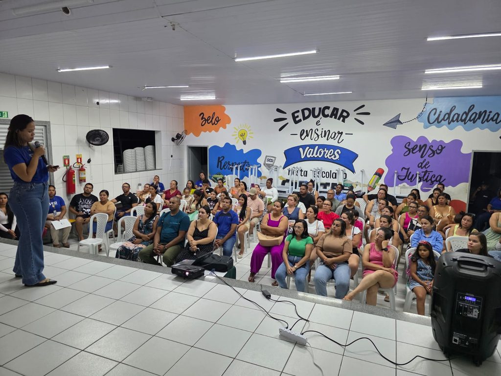 SESI Escola Macau promove encontro com famílias sobre autoestima, autonomia e valorização da vida